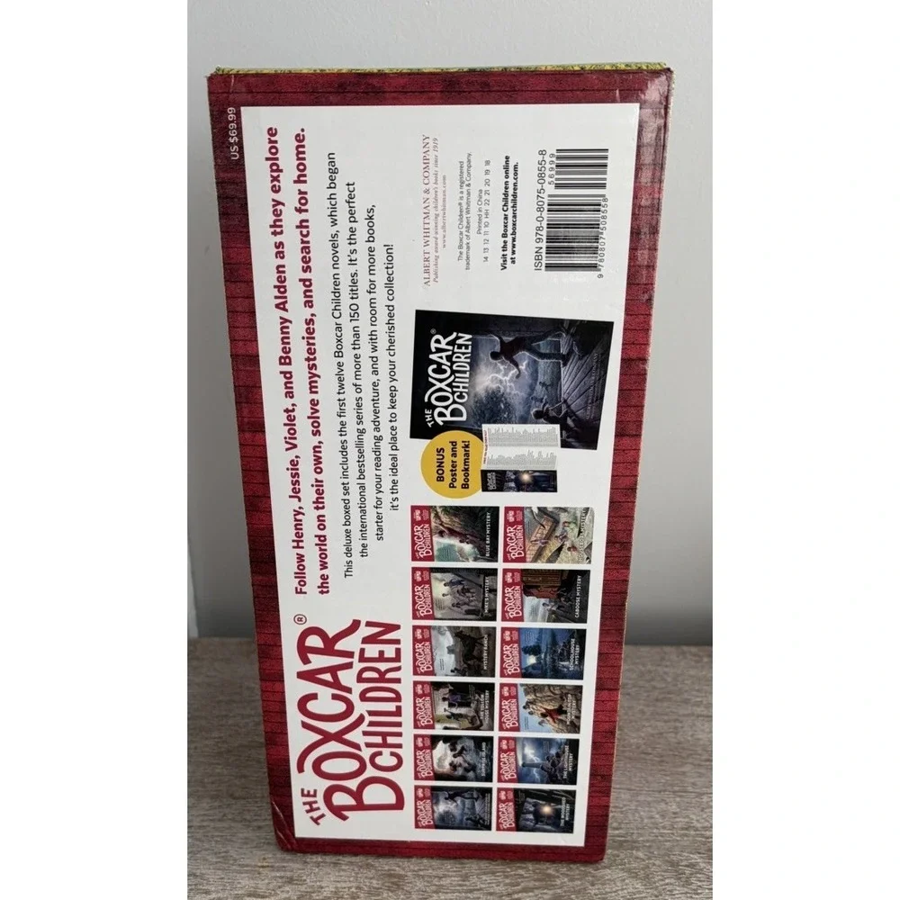 The Boxcar Children Mysteries Boxed Book Set Books 1-12 Gertrude Chandler Warner